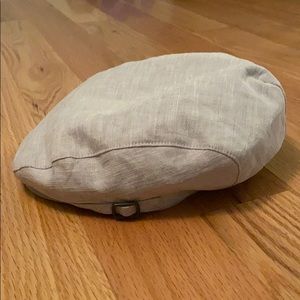 Janie and Jack Linen Newsboy Cap